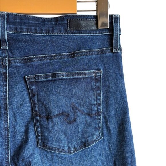 AG The Farrah High Rise Skinny Denim Jeans Blue W29 - Picture 11 of 13